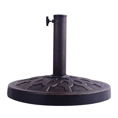 Costway Resin Patio Umbrella Stand Outdoor Umbrella Base Umbrella Holder - image 1