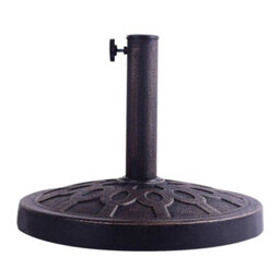 Costway Resin Patio Umbrella Stand Outdoor Umbrella Base Umbrella Holder - thumbnail 1
