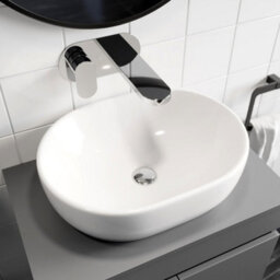 Affine Bathroom Wall Hung Vanity Unit White Basin Cabinet Storage Drawer Shelf 800mm - thumbnail 5