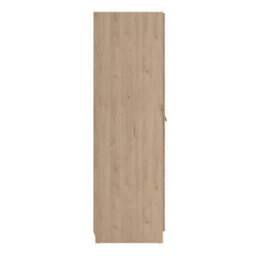 Wyld Haus Cherryfern 3-Door Natural Oak Wardrobe, Matt Finish, Adjustable Interior - thumbnail 5