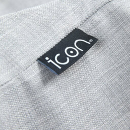 icon Natalia Outdoor Woven Adults Bean Bag Armchair, Ready Filled Large Beanbag Grey - thumbnail 8