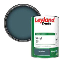 Leyland Trade Vinyl Silk Walls & Ceilings Emulsion Paint Star Blanket (Ppg1149-6) - 5L - thumbnail 1