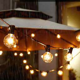 G40 Solar String Lights Outdoor With Remote 50 Led Waterproof Solar String Lights - thumbnail 3