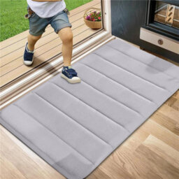 Ameha Foam Mats Silver Luxury Large Floor Mats Bath Door Floor Mat - thumbnail 8