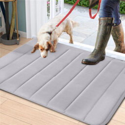 Ameha Foam Mats Silver Luxury Large Floor Mats Bath Door Floor Mat - thumbnail 9