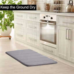 Ameha Foam Mats Silver Luxury Large Floor Mats Bath Door Floor Mat - thumbnail 2