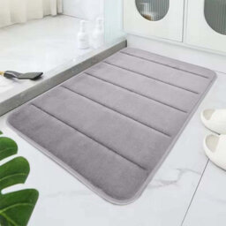 Ameha Foam Mats Silver Luxury Large Floor Mats Bath Door Floor Mat - thumbnail 3