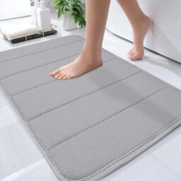 Ameha Foam Mats Silver Luxury Large Floor Mats Bath Door Floor Mat - thumbnail 4