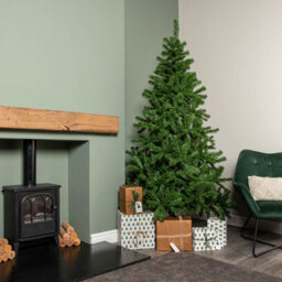 Samuel Alexander 7Ft (2.1M) Green Colorado Spruce Artificial Christmas Tree With 763 Tips - thumbnail 2