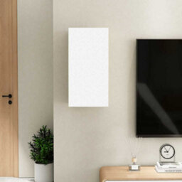 Berkfield Sturdy Tv Cabinet White 30.5X30X60 Cm Engineered Wood - thumbnail 3