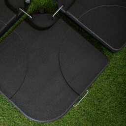 Samuel Alexander 4 Piece Square Cantilever Parasol Base Weight Set Fillable With Sand Or Water - thumbnail 4