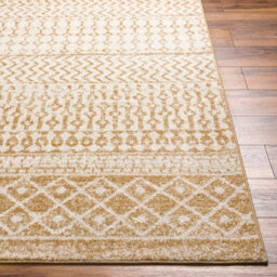 Livabliss Elaziz-Geometric Cream Taupe Brown Global Living Dining Bedroom Rug 120 X 170 Cm Easy Care, Non Shedding - thumbnail 5