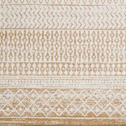 Livabliss Elaziz-Geometric Cream Taupe Brown Global Living Dining Bedroom Rug 120 X 170 Cm Easy Care, Non Shedding - thumbnail 7