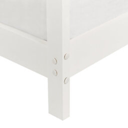 Beliani Kids Bed House Pine Wood Orlu 90 X 200 Cm (Eu Single) White - thumbnail 5
