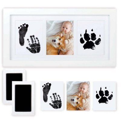Heftman Baby Handprint And Footprint Photo Frame - image 1