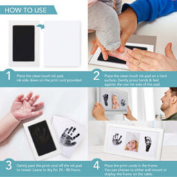 Heftman Baby Handprint And Footprint Photo Frame - thumbnail 4