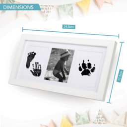 Heftman Baby Handprint And Footprint Photo Frame - thumbnail 2