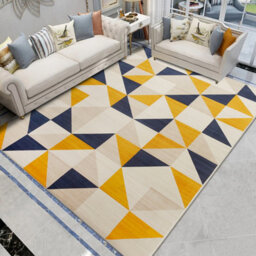 Ameha Printed Rug Large Area Carpet Stylish Living Room Dinning Room Rug (Brio 160X230 Cm) - thumbnail 2