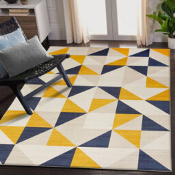 Ameha Printed Rug Large Area Carpet Stylish Living Room Dinning Room Rug (Brio 160X230 Cm) - thumbnail 9