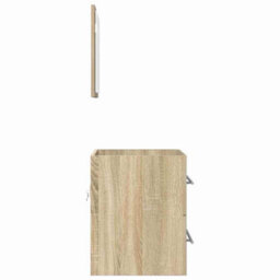 Berkfield Bathroom Cabinet With Drawer 41 X 38.5 X 48 Cm Engineered Wood - thumbnail 9