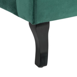 Beliani Armchair Alta Velvet Dark Green - thumbnail 8