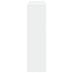 Berkfield Room Divider White 100X33X115 Cm Engineered Wood - thumbnail 5
