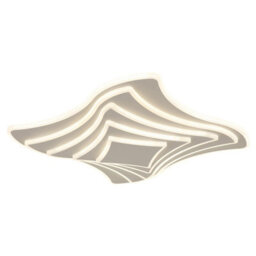 Luminosa Lighting Luminosa Octavio Semi Flush Ceiling Light Matt Sand Led 2700/6000K - thumbnail 1