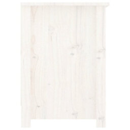 Berkfield Tv Cabinet White 103X36.5X52 Cm Solid Wood Pine - thumbnail 5