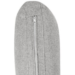 Beliani Chaise Longue Yuri Faux Linen Grey - thumbnail 7