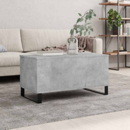 Berkfield Modern Coffee Table Concrete Grey 90X44.5X45 Cm Engineered Wood - thumbnail 2