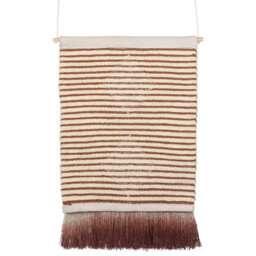 Beliani Fabric Wall Hanging Sabo Cotton 75 Cm Beige - thumbnail 4