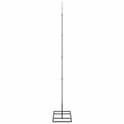 Vidaxl Metal Christmas Tree With Stand Black 125 Cm Steel - thumbnail 6