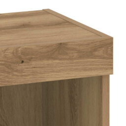 Berkfield Wall Cabinet With Led Lights Artisan Oak 40X30X30 Cm - thumbnail 8