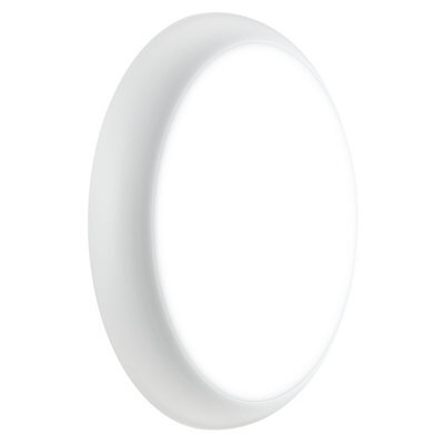 Luceco Sierra Bulkhead With Microwave Sensor, Ip54, 20W, 2000Lm, 330mm