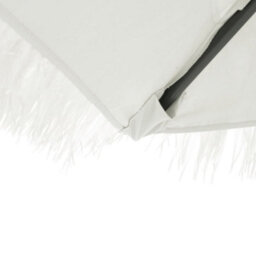 Walplus Garden Parasol With Steel Pole White 223X223X213 Cm - thumbnail 7