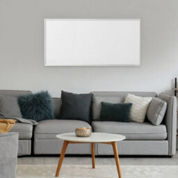 Mirrorstone Heating Mirrorstone Classic White Panel Fir Coated Aluminium 700W Infrared Heating Panel - thumbnail 2