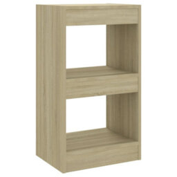 Berkfield Book Cabinet/room Divider Sonoma Oak 40X30X72 Cm - thumbnail 2