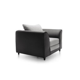 Abakus Direct Dylan Collection Armchair In Light Grey - thumbnail 4