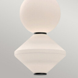 Luminosa Lighting Elstead Alora Mood Bijou Led Slim Pendant Ceiling Light Contemporary Matt Black 3000K - thumbnail 5
