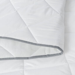 2.5Cm Microfibre Soft Touch 1 Inch Mattress Topper - thumbnail 3