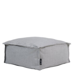 icon Dolce Indoor Outdoor Pouffe Footstool Grey Bean Bags - thumbnail 3