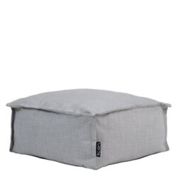 icon Dolce Indoor Outdoor Pouffe Footstool Grey Bean Bags - thumbnail 1