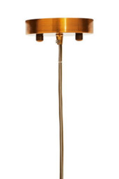Orsina Capsule 6 Bulb Pendant Light, Metal Frame With Crystal Panels, Contemporary Minimalist Ceiling Light - thumbnail 4