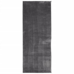 Berkfield Rug Huarte Short Pile Soft And Washable Anthracite 80X200 Cm - thumbnail 2
