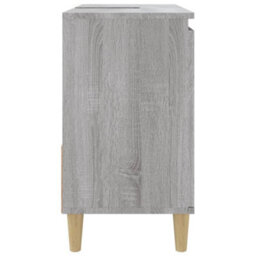 Berkfield Bathroom Cabinet Grey Sonoma 65X33X60 Cm Engineered Wood - thumbnail 8