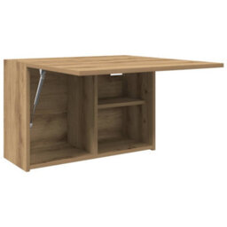 Walplus Bathroom Wall Cabinet Artisan Oak 60X25X40 Cm Engineered Wood - thumbnail 5