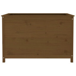 Berkfield Rustic Garden Raised Bed Honey Brown 119.5X82.5X78 Cm Solid Wood Pine - thumbnail 5