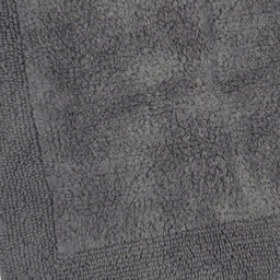 Allure Bath Fashions Elegance Reversible Heavyweight Bath Mat - Charcoal Grey - thumbnail 2