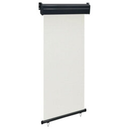 Berkfield Balcony Side Awning 80X250 Cm Cream - thumbnail 1