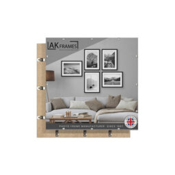 Ak Frames 60X60Cm Frameless Clip Frame With Shatter-Resistant Perspex - Clip Photo Frame For Prints, Photos And Wall Art - thumbnail 2